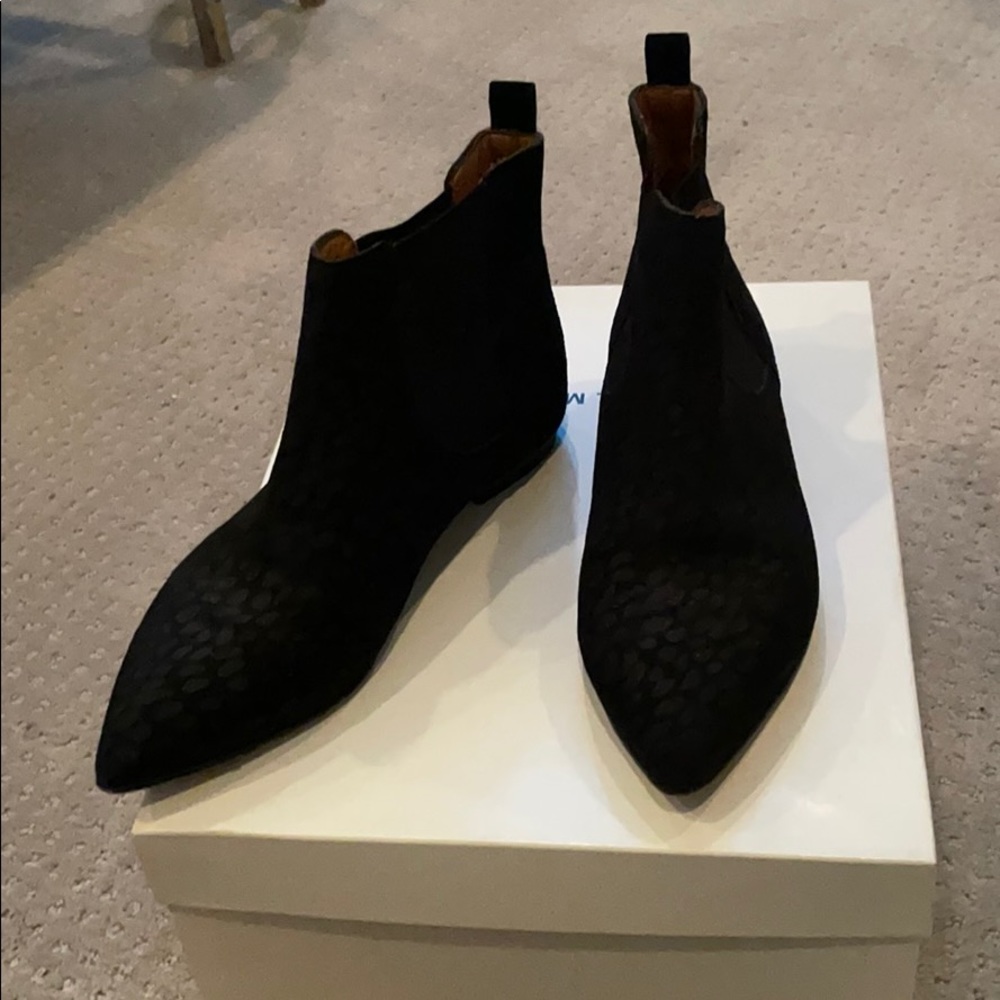 Isabel Marant Dewar Leopard Short Boot - Picture 2 of 6